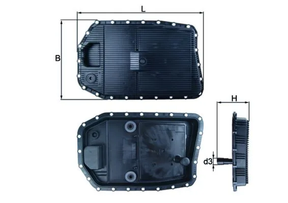 Otomatik Sanziman Yag Karteri GA6HP19 BMW E81 E87 E90 E93 E60 E64 E65 F01 F02 E84 E83 E70 E85 E89