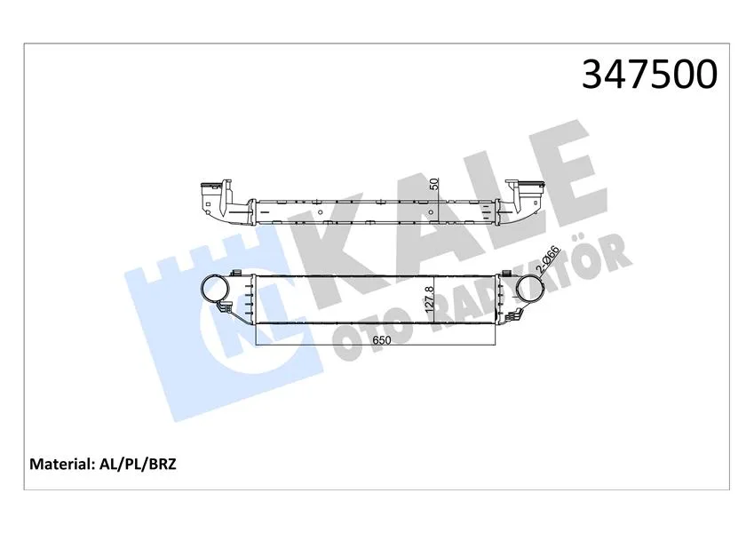 Turbosarj Radyatoru Mercedes W203 CL203 S203 C209 A209 R171