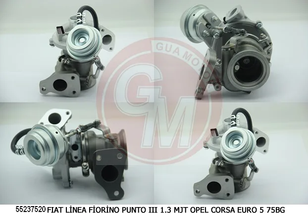 Turbo Şarj Fiat FIORINO 2007 Linea 2009 Punto 2009 Grande Punto 2005-2011 1.3D MTJ E5 Opel Corsa 1.3 CDTI A13DTC Psa Bipper - NEMO 1.3HDI 2010 EURO5