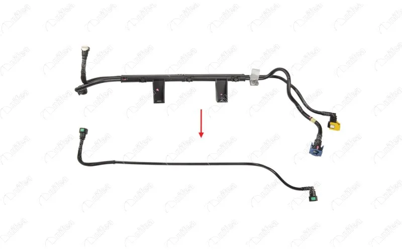 Yakit Borusu Braket Hariç Fiat FIORINO 1.3 D Multijet 225BXE1A 2009
