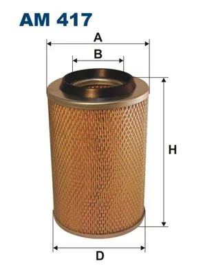 Hava Filtresi Mercedes M115 OM602 OM616 OM617 W460 W461