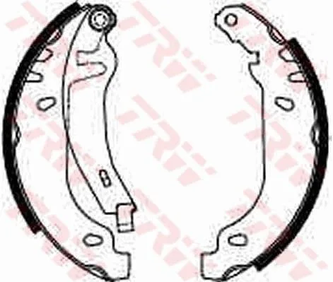 Arka Pabuç Balata R9-R11-R19-R21-CLIO 1 1990-1998 Twingo 1996
