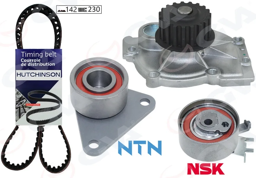 Devirdaimli Eksantrik Gergi Kiti 142X230 Laguna 2.0 16V 1995-2001 Safrane 2 2.0 1996-2000 Volvo S40 1999-2004