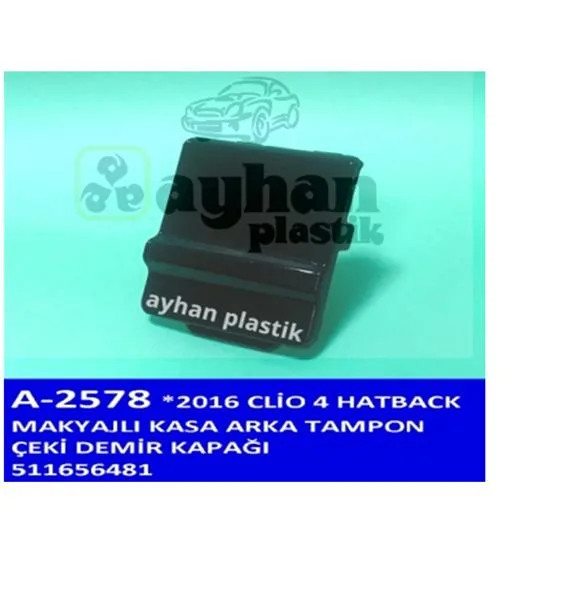 Çeki Demir Kapağı Arka Renault Clio 4 2016 Makyajlı Kasa (5 Adet)