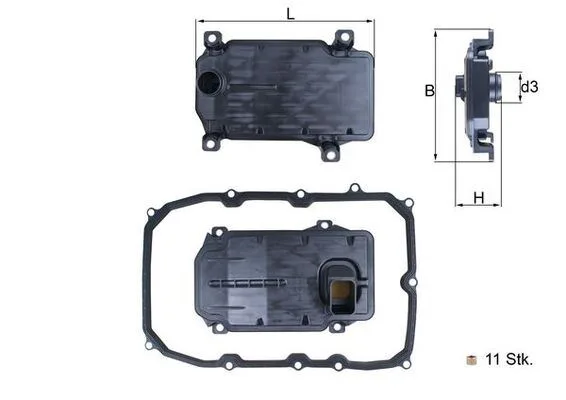 Otomatik Şanzuman Filtresi Touareg 2010-2018 Q7 2011-2015 Cayenne 2010