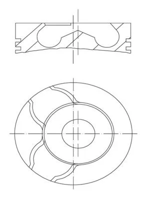 Motor Piston Segman 1.00 76.00 26PİM -20MM Kısa Clio 2 - 3 Kangoo - Megane 2 - 3 Symbol 2 - 3 - Sandero - Logan - Juke 1.5DCİ K9K