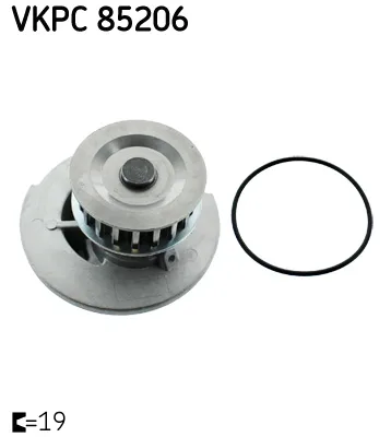 Devirdaim ASTRA F - Vectra A - Corsa A - B - COMBO 1994-2001 1.2-1.4-1.6 PA442 T 90349239
