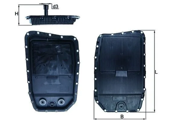 Otomatik Sanziman Yag Karteri GA6HP26Z BMW E60 E65 E90 E70 E71 F01 E83 . Land Rover Discovery 3 - 4 L319 Range Rover L322 L405 L320