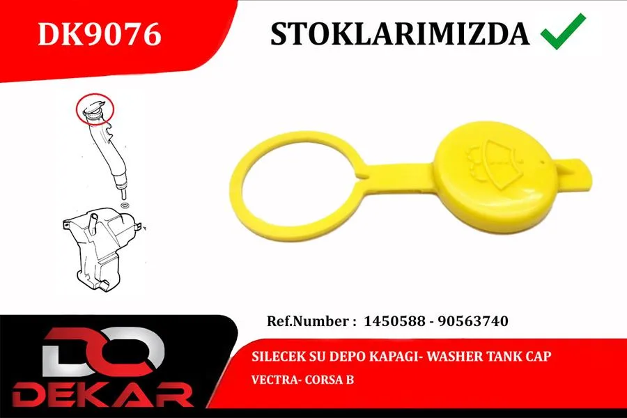 Silecek Su Depo Kapagı Vectra - Corsa B (5 Adet)