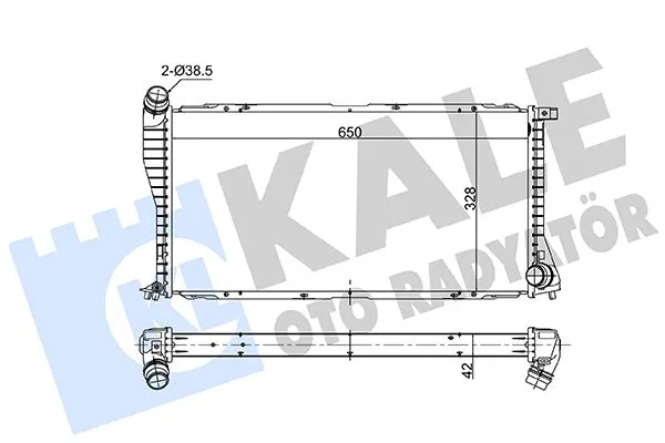 Motor Su Radyatoru BMW M47 M57 M67 E39 E38