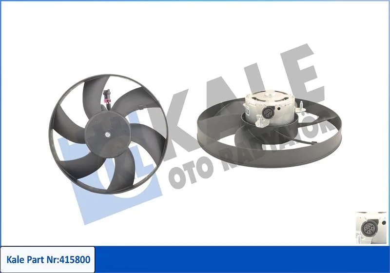 Fan Motoru Sol Seat Cordoba - Ibiza 2 - Inca - VW CADDY 2 - Polo 250W-300MM