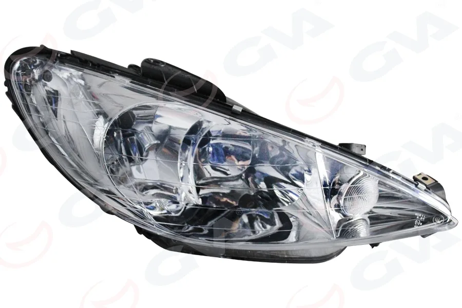 Far Sinyal Sağ Şeffaf P206 2003-2010 Elektrikli H7 H7