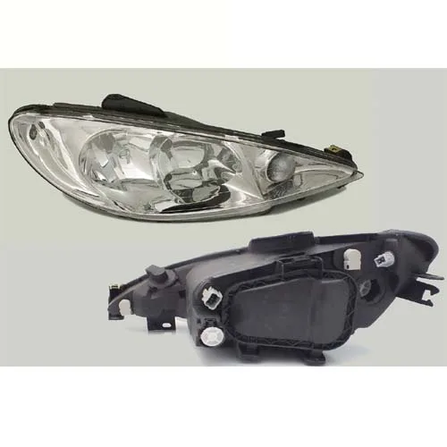 Far Sinyal Sağ Şeffaf P206 2003-2010 Elektrikli H7 H7