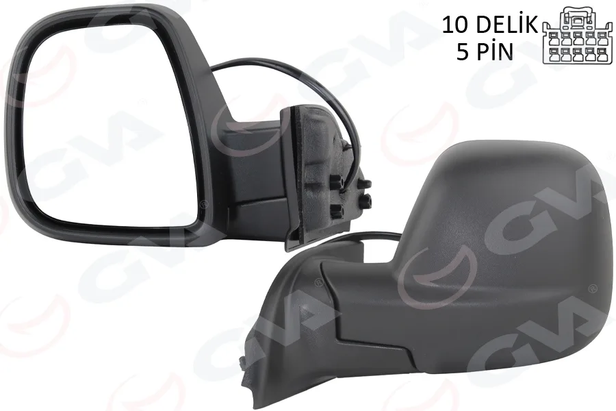 Diş Dikiz Aynası Fiat Yeni DOBLO Combi - CARG0 Elektrikli Desenli Rezistanslı Sol 2023