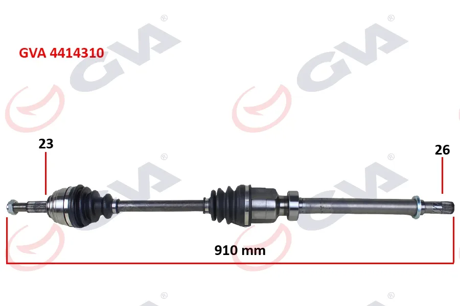 Komple Aks Sağ Clio 4 0.9 Tce A / T 2012 6 Vites