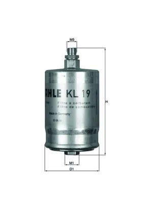 Yakit Filtresi Mercedes M102 M103 M104 W201 W124 W140 C140 R129