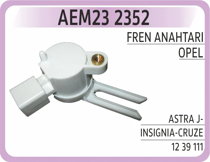 Fren Anahtari ASTRA J - Insignia - CRUZE