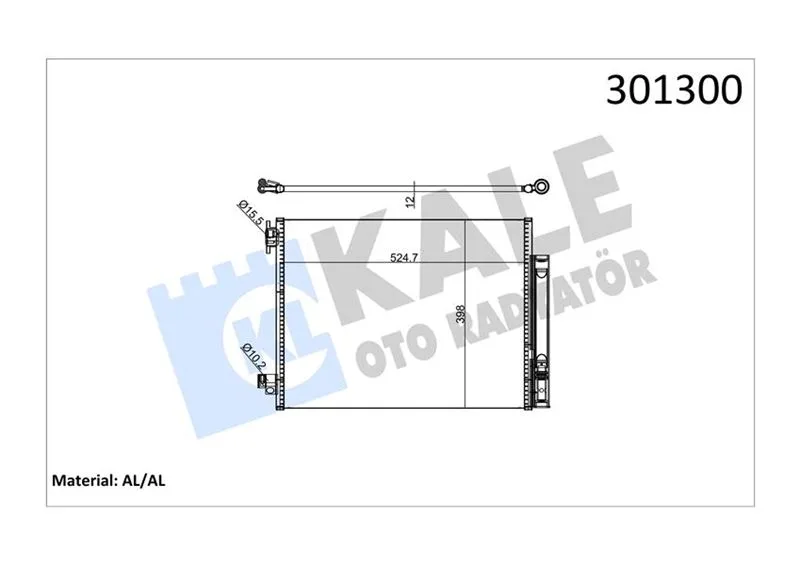 Klima Radyatörü Kondenser Renault Clio 4 2012 Captur 1 2013 Symbol 3 2014 Dacia Logan MCV 2 2014 DOKKER 2012 Duster 2010 Sandero 2 2012 0.9TCE 1.0SCE 1.2TCE 1.5DCİ 1.6