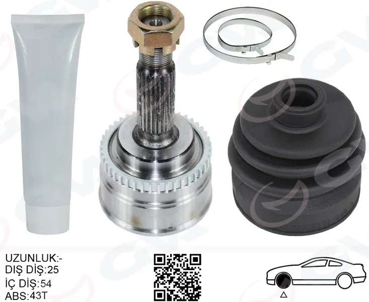 Ön Aks Kafası Dış Volvo S40 - V40 1.8 1999-2004