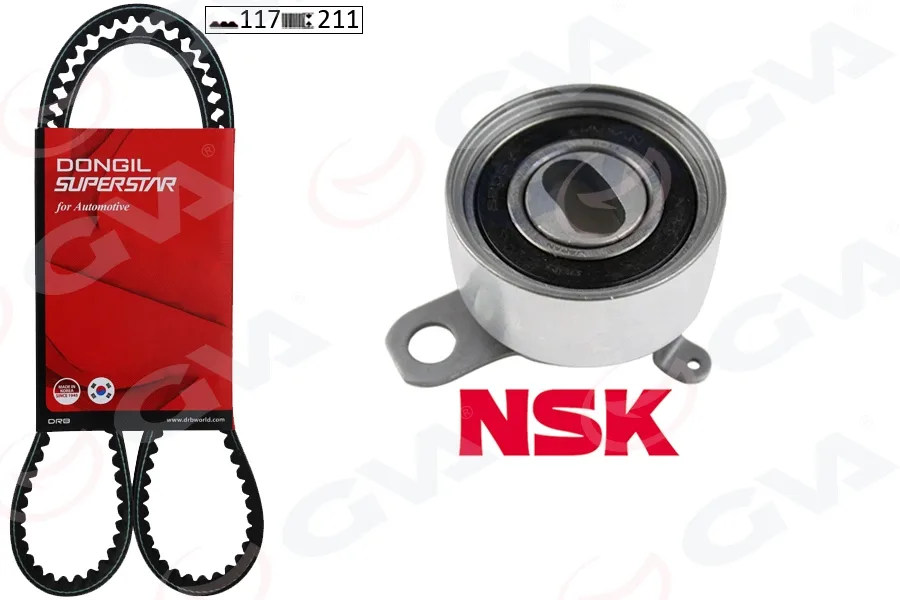 Triger Kayış Seti Eksantrik Seti Toyota COROLLA 1.6L 4A - FE Enjeksiyonlu AE101 AE111 1992-2000 1 Kay Iş 1 Rulman 117X210