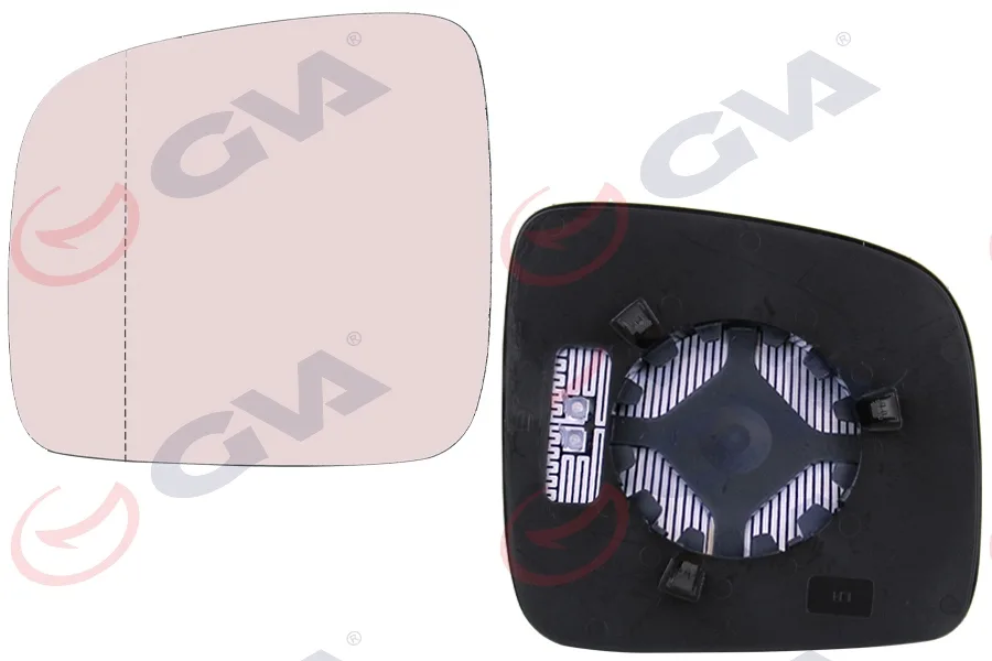 Ayna Camı Sol CADDY 2004 Isıtmalı Asferik VM-375AGHL