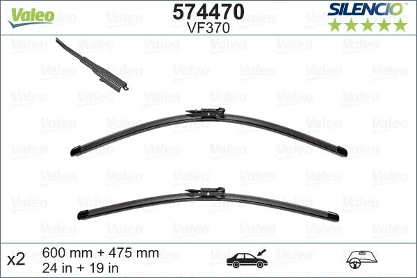 Silecek Supurgesı Takimi 600MM / 475MM Mercedes W176 C117 X156 . Audi A3 . Renault Koleos . BMW E90 E92 E93 F30 G22 G23 E84