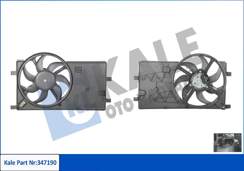 Fan Motoru Klimalı Peugeot Bipper 2008 Citroen NEMO 2008 Fiat FIORINO 2008 1.3-1.4 HDI