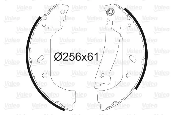 Arka Pabuç Balata Jumpy 1995-2000 2.0HDİ 1999 EXPERT 1996 Evasion 1994-2002 P806 1995-2002 SCUDO 1999-2006 255X 60