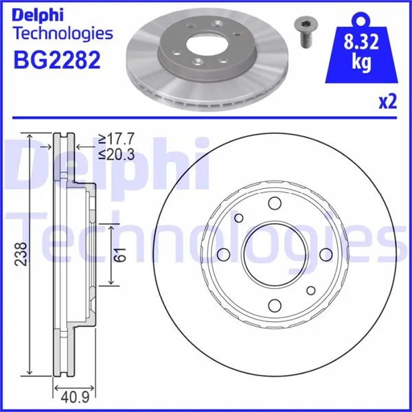 Ön Fren Aynası Küçük Renault R9-R11-R19-R21 Clio 1 1991-1996 Clio 2 1998 Clio Symbol 2000-2009 Kangoo 1997 Megane 1 1996 Symbol 2 2008 238X20.1 Havalı 4 Delik