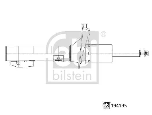 Amortisör Ön TRANSIT V347/V348 2006 Gazlı