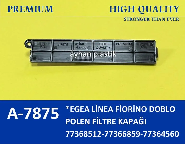 Polen Filtre Kapağı Fiat FIORINO - Linea - DOBLO 3 - Citroen NEMO - Peugeout Bipper (5 Adet)