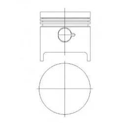 Motor Piston Segman Doğan Kartal Şahin M131 1600 84.00 0.60 (4 Adet)