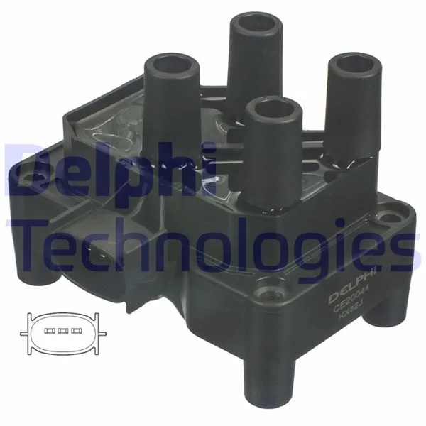 Ateşleme Bobini Focus Cmax 1.6-1.8-2.0 16V-01 > Fusion 1.4-1.6-KA 1.3I - Mondeo 2 2004 Fiesta Mazda 2