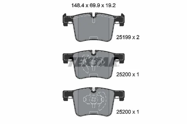 Fren Balatası On BMW F20 F21 F22 F23 F30 F31 F34 F35 F32 F33 F36