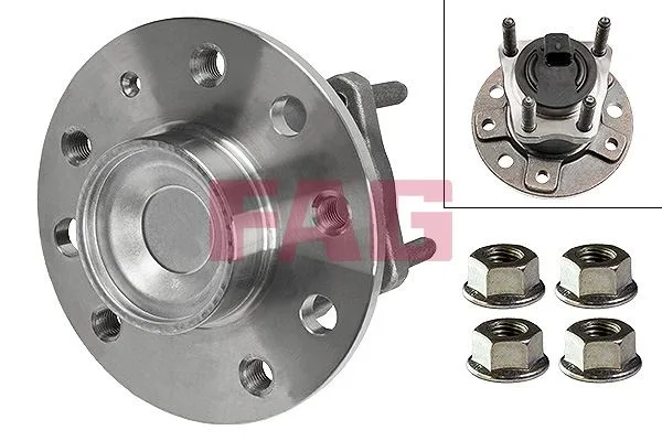 Arka Teker Poryası Rulmanli ASTRA H - Zafira B 1.3CDTI-1.4-1.6-1.7CDTI-1.9CDTI 2004 5 Bijon