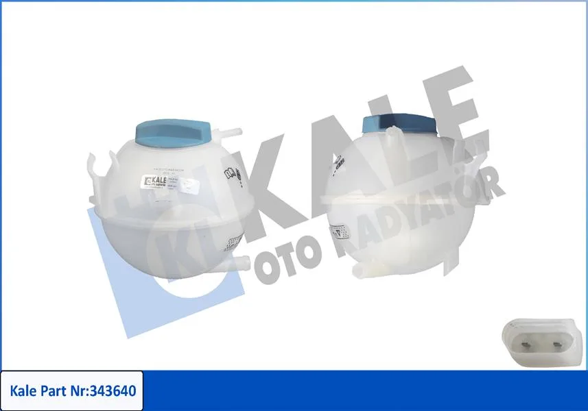 Radyatör Yedek Su Deposu VW - Skoda - Seat - Audi 2004 GOLF5-GOLF6-JETTA - Passat - CADDY - A3-LEON - Tiguan Kapakl 1