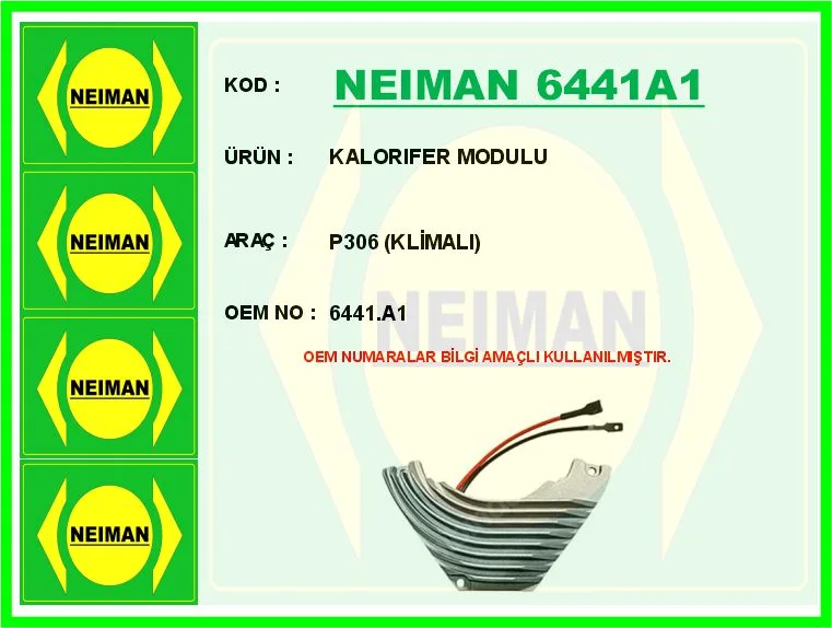 Kalorifer Modulu P306 Klimalı