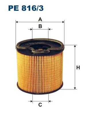 Yakıt Filtresi PARTNER - BERLINGO - C5-JUMPY - Xsara - SCUDO - P206-P307-P406-P607-P806-EXPERT 2.0HDI