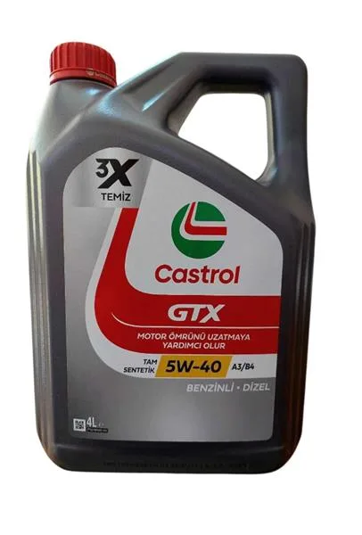 Motor Yağı GTX 5W-40 A3/B4 4X4L H TU (4 Adet)