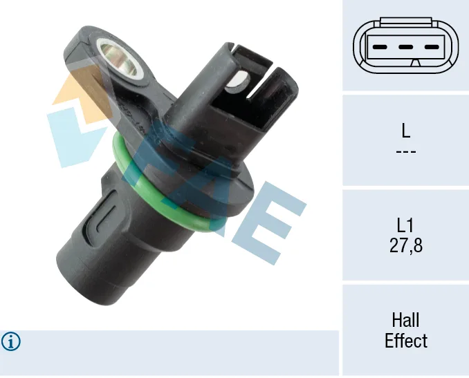 Krank Mili Konum Sensörü BMW N52 N54 N63 S65 E81 E82 E87 E88 E90 E91 E92 E93 E60 E61 F10 F11 F18 E63 E64 F06 F12 F13 E65 E66 F01 F02 E84 E83 F25 E70 E71 E85 E86 E89