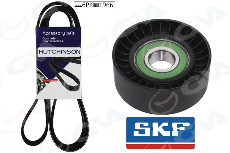 Alternatör Gergi Kiti Kütüksüz P107-C1-AYGO 1.4HDİ 2005 P301-P308-CMAX 2 1.6 HDİ K016PK965