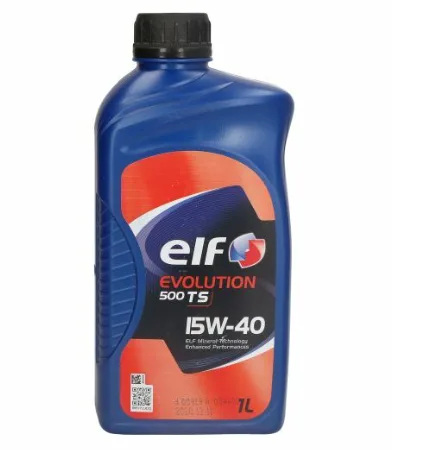 Motor Yağı Evol. 500 ts 15W40 12B 1 Litre ELF 1TR (12 Adet)