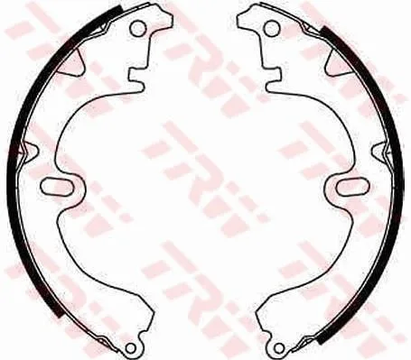 Arka Pabuç Balata Toyota COROLLA 1987-2000 Carina 1983-1997 Camry 1983-1991 200X37