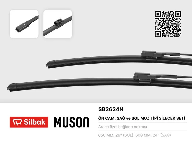 Silecek Supurgesı Takimi 650MM / 600MM Mercedes SPRINTER B907 B910