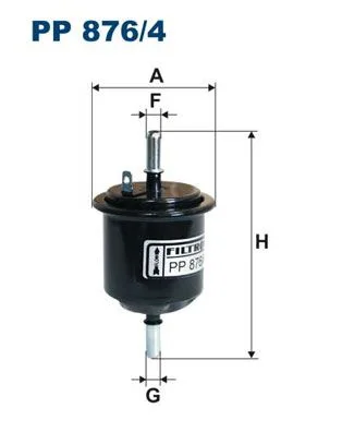 Yakit Filtresi Hyundai ACCENT Mılenyum Admire 1.3L G4EA 2001-2005 1.5L G4EC 2001-2004 1.6L G4ED 2001-2005