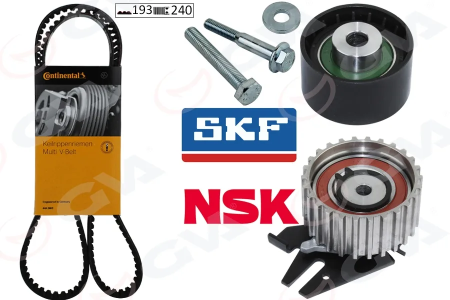 Eksantrik Gergi Kiti Fiat DOBLO 2001 Brava 1996-2001 Bravo 1996-2001 Palio 2000 Marea 1996 1.9TD 193X240