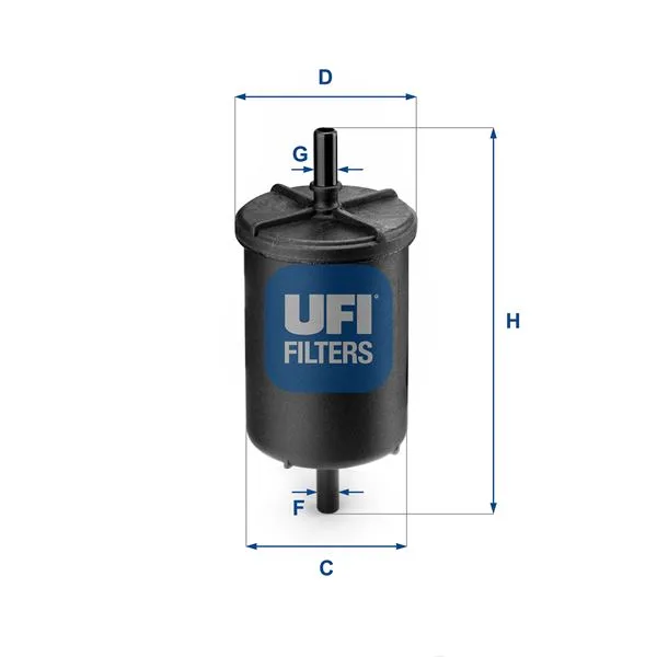 Yakit Benzin Filtresi P106-P206-P207-P208-P301-P306-P307-P308-P406-P407-P508-P2008-P3008-P5008-C2- C3-C4-C5-C - Elysee - PARTNER - BERLINGO - EXPERT 1.0-1.1-1.4-1.6 THP - Vti Clio - Kangoo - Laguna - Megane - TRAFIC - G