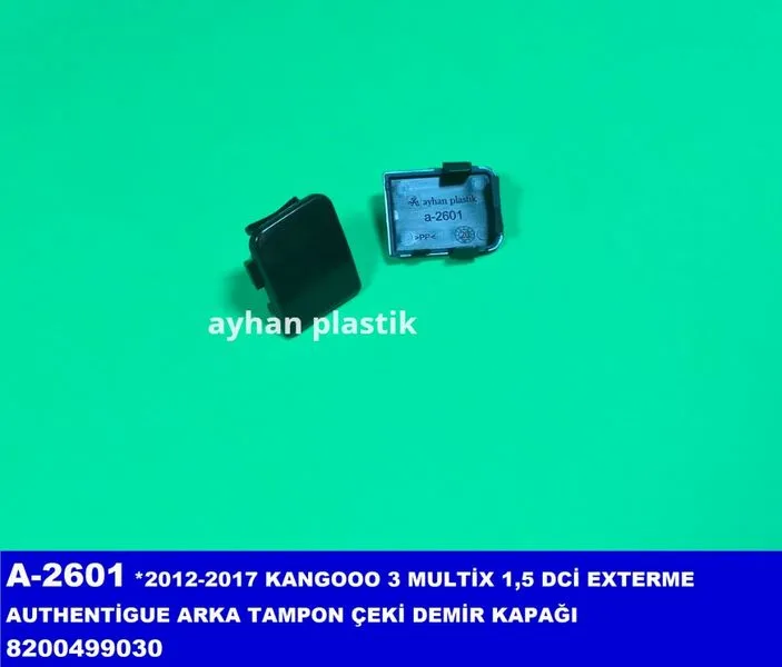 Arka Tampon Çeki Demir Kapağı Kangoo 3 1.5 DCİ 2012-2017 (5 Adet)