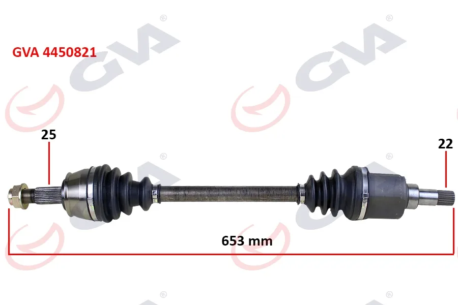Komple Aks Sol Bipper 1.4 HDI 2007 653MM