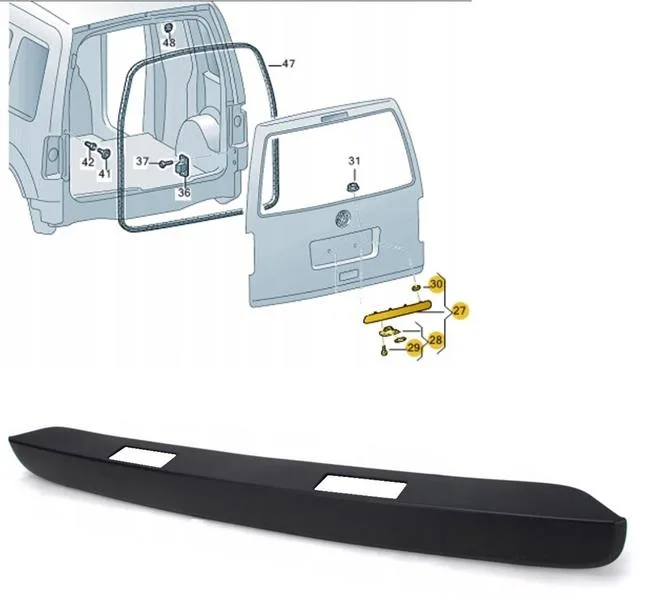 Plaka Lamba Çıtası Tek Çıta CADDY 2009-2015